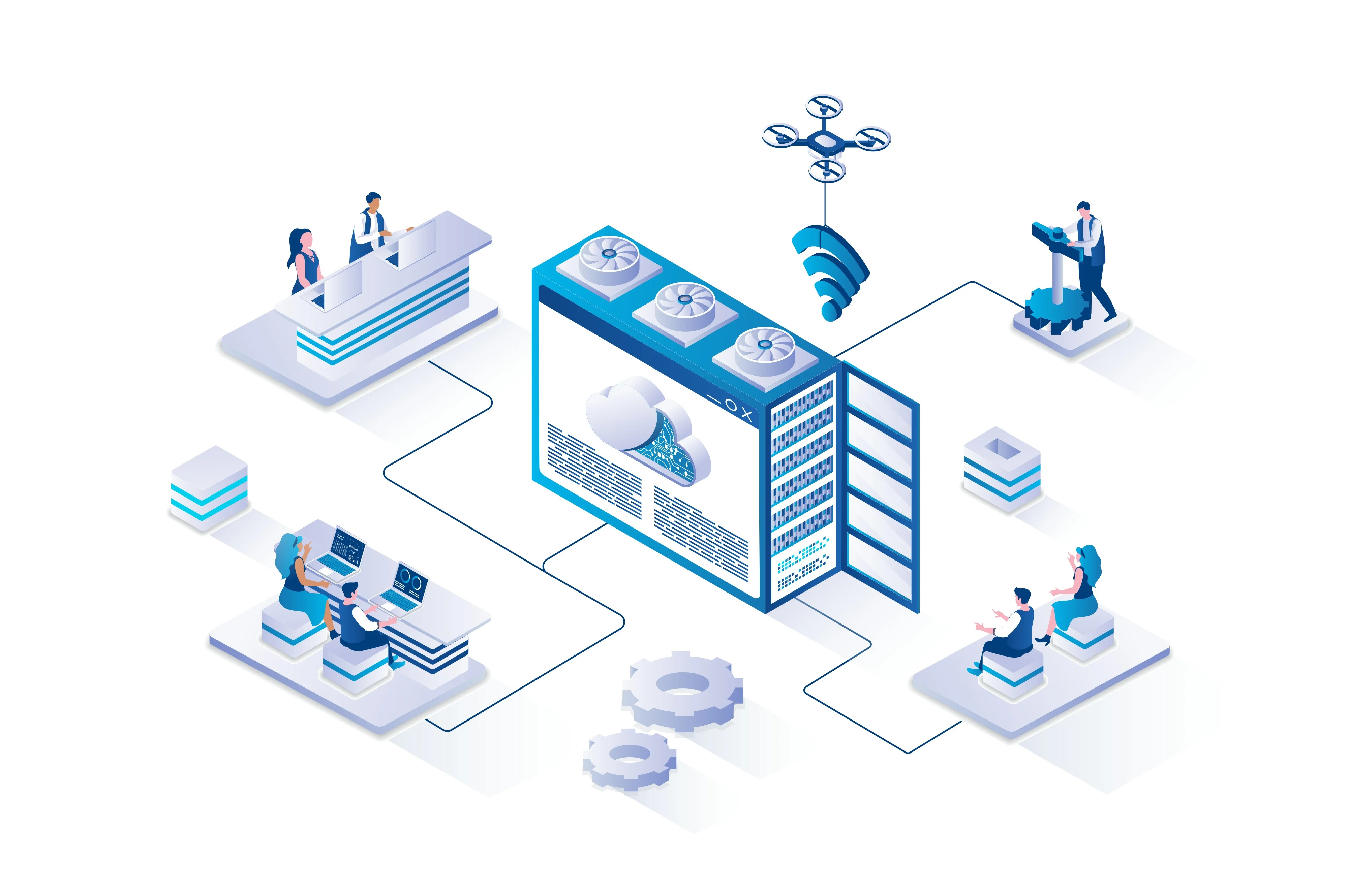 Cloud hosting groeit sneller
